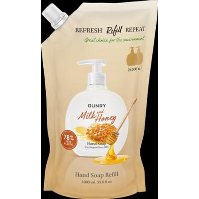 Gunry Refill Hand Soap Orig. Milk & Honey  1000 ml