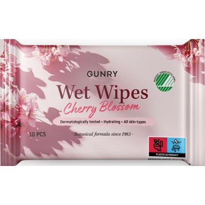 Gunry Wet Wipes Cherry Blossom 10 szt.
