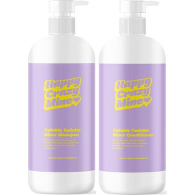 Happy Crazy Mine Twinkle Twinkle Silver Shampoo 1000 ml & Conditioner