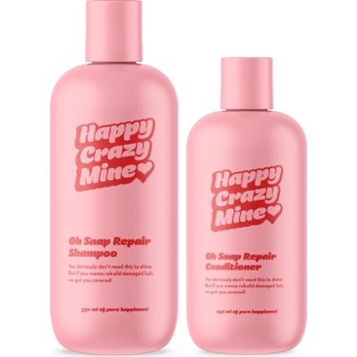 Happy Crazy Mine Oh Snap Repair Shampoo 350 ml & Conditioner 250 ml