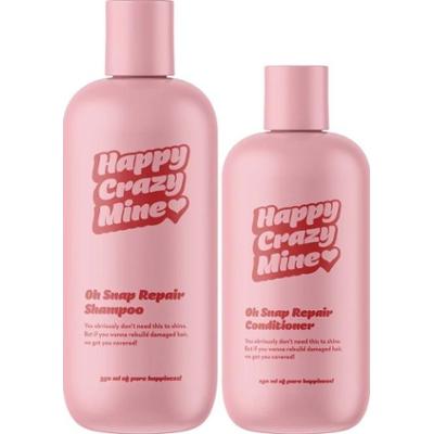 Happy Crazy Mine Oh Snap Repair Shampoo 350 ml & Conditioner 250 ml