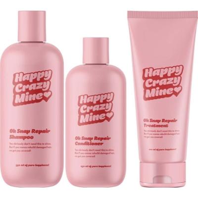 Happy Crazy Mine Oh Snap Repair Shampoo 350 ml & Conditioner 250 ml &