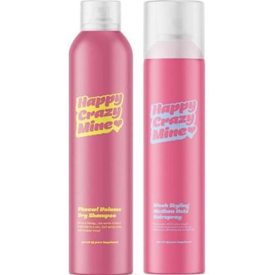 Happy Crazy Mine Pheew! Volume Dry Shampoo 300 ml & Woah Styling Hairs
