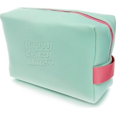 Happy Crazy Mine Turquoise Toiletry Bag