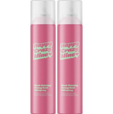 Happy Crazy Mine Woah Finishing Hairspray Strong Hold 2 x 300 ml
