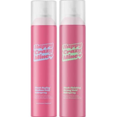 Happy Crazy Mine Woah Styling Hairspray Medium 300 ml & Finishing Hair