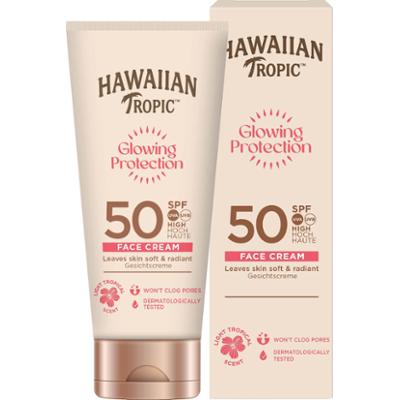 Hawaiian Tropic Glowing Protection Face Lotion SPF50 50 ml
