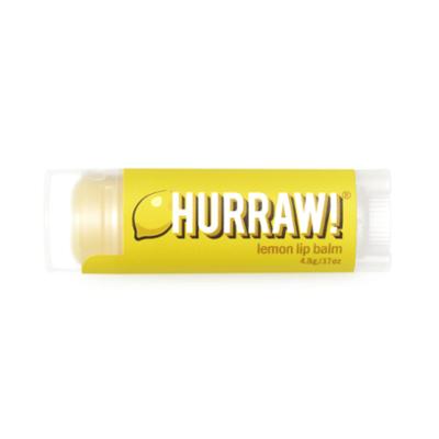 HURRAW! Lip Balm Lemon