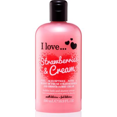 I Love... Bubble Bath & Shower Crème I Love… Strawberries & Cream