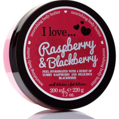 I Love... Nourishing Body Butter I Love… Raspberry & Blackberry 200 ml