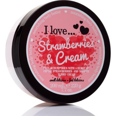 I Love... Nourishing Body Butter I Love… Strawberries & Cream 200 ml
