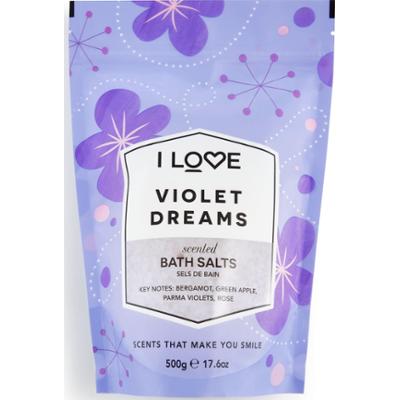 I Love... Signature I Love Violet Dreams Bath Salts 500 g