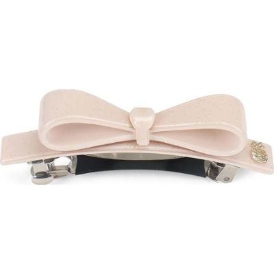 Ia Bon Bow Clip Sparkling Nude Pink