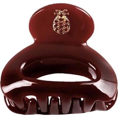 Ia Bon Small Hair Claw Burgundy