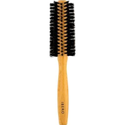 Ibero Round Hair Brush With Natural Bristles
