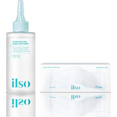 ilso Super Melting Sebum Softener & Cotton Pad Set 150 g