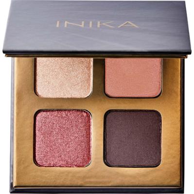 Inika Organic Eyeshadow Quad - cienie do powiek Flowers
