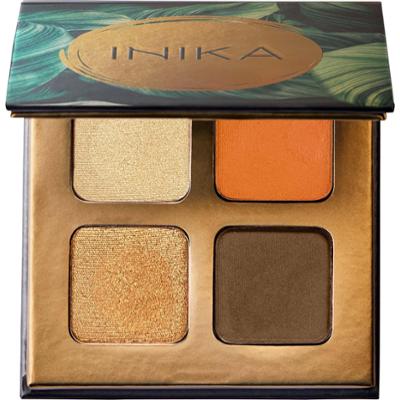 Inika Organic Eyeshadow Quad - cienie do powiek Sunset