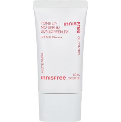 Innisfree Tone Up No Sebum Sunscreen EX SPF55 60 ml