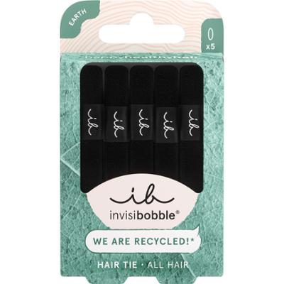 Invisibobble Earth Hair Tie 5 pcs Black