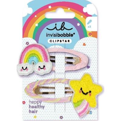 Invisibobble Kids Clipstar Happy Sky 2 pcs