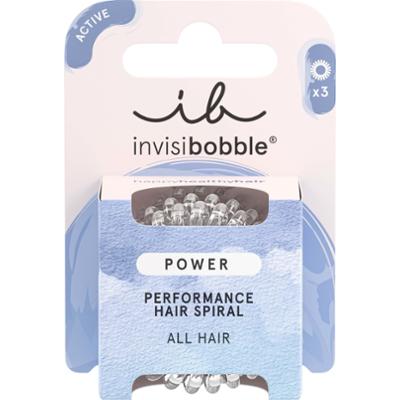 Invisibobble Active Power Performance Hair Spiral 3 pcs Crystal Clear