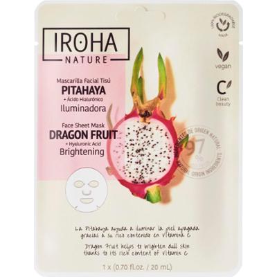 IROHA NATURE Brightening Dragon Fruit Face Sheet Mask