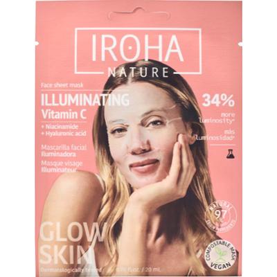 IROHA NATURE Illuminating Vitamin C Face Sheet Mask