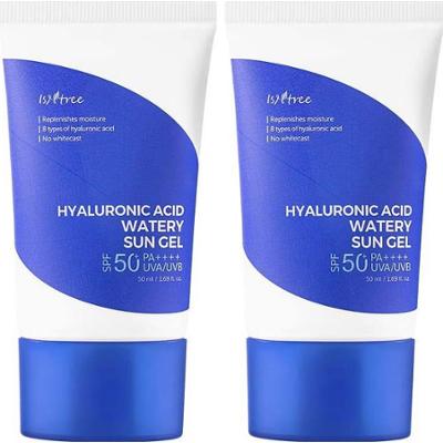 Isntree Bundle Hyaluronic Acid Watery Sun Gel 50 ml x 2