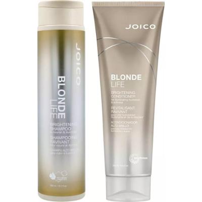 Joico Blonde Life Brightening Paket - zestaw szampon i odżywka do włos