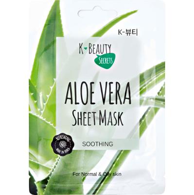 K-Beauty Secrets Aloe Vera Sheet Mask 18 g