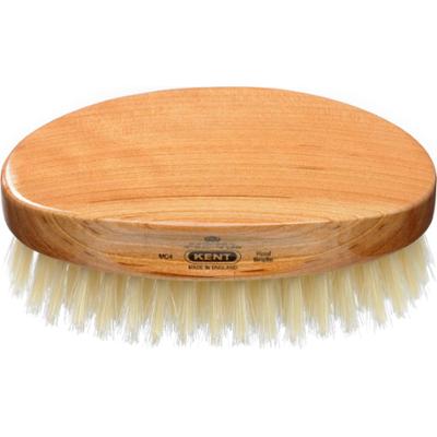 Kent Brushes Mens Finest Hårborste Svinborst - Körsbär Resestorlek