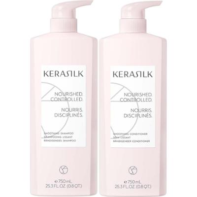 Kerasilk Smoothing Bundle Shampoo 750 ml & Conditioner 750 ml