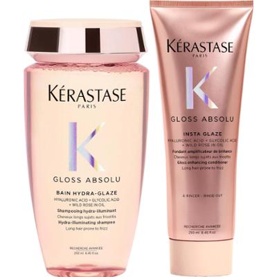 Kérastase Gloss Absolu  Bundle Bain Hydra-Glaze Shampoo 250 ml & Insta