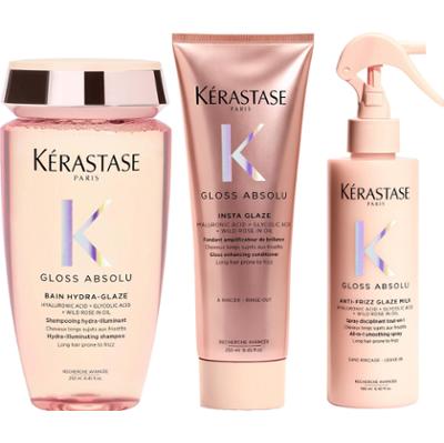 Kérastase Gloss Absolu  Bundle Bain Hydra-Glaze Shampoo 250 ml & Insta