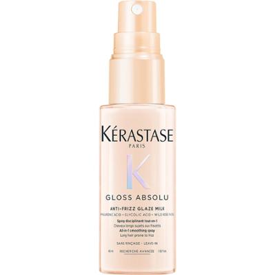 Kérastase Gloss Absolu Anti-Frizz Glaze Milk Heat Protection Travel Si