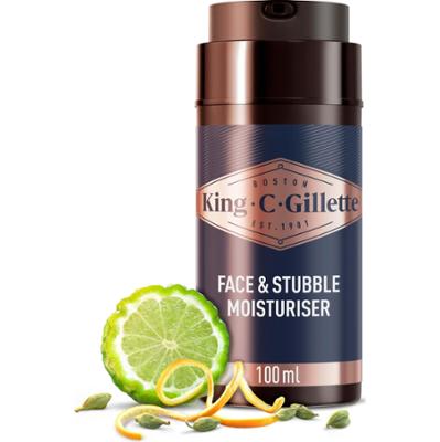 King C. Gillette Face & Stubble Moisturizer 100 ml
