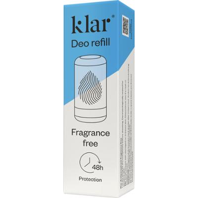 Klar Deo Refill Fragranse Free 45 ml