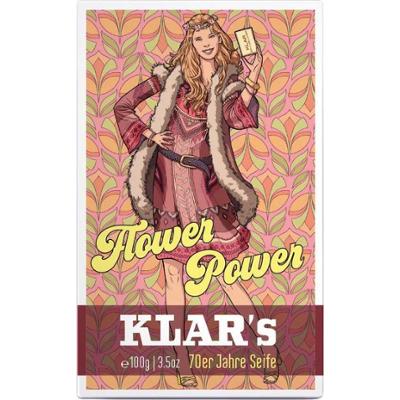 Klar Seifen 70s Retro Soap Flower Power 100 g