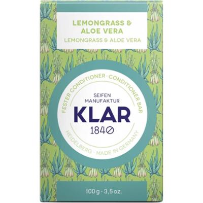 Klar Seifen Lemongrass & Aloe Vera Conditioner Bar 100 g