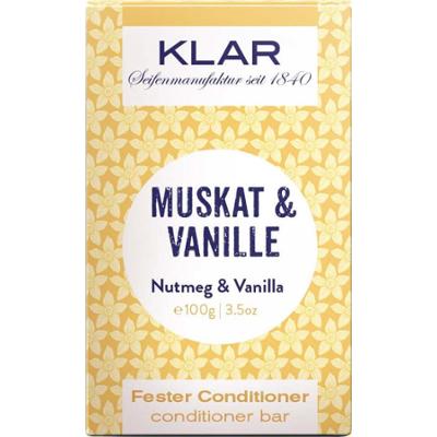 Klar Seifen Nutmeg & Vanilla Conditioner Bar 100 g