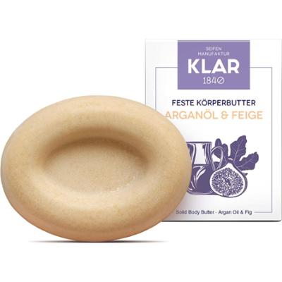 Klar Seifen Solid Body Butter Argan Oil & Fig 60 g