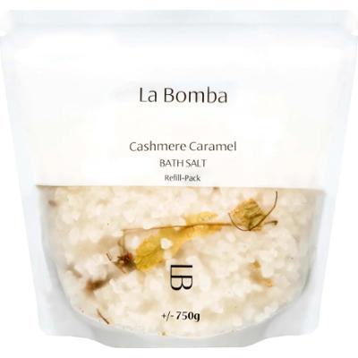 La Bomba Cashmere Caramel Bath Salt Refill Pack 750 g