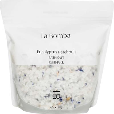 La Bomba Eucalyptus Patchouli Bath Salt Refill Pack 750 g