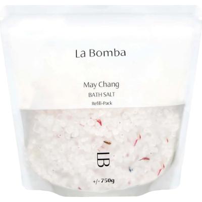 La Bomba May Chang Bath Salt Refill Pack 750 g