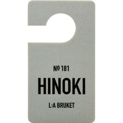 L:a Bruket Fragrance Tag 181 Hinoki