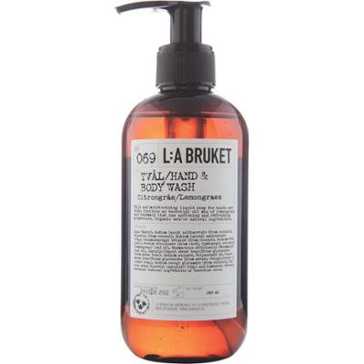 L:a Bruket Hand & Body Wash 069 Lemongrass 240 ml