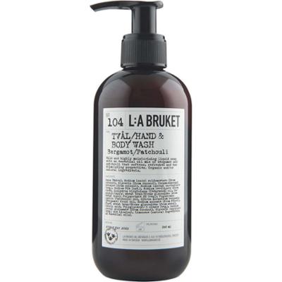 L:a Bruket Hand & Body Wash 104 Bergamot/Patchouli 240 ml