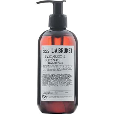 L:a Bruket Hand & Body Wash 222 Spruce 240 ml