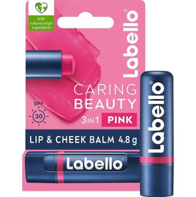 Labello Caring Beauty 4,8 g Pink